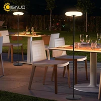 Outdoor Floor Lamp Solar Powered Light 4400 mAh Rechargeable Battery Cordless Light USB-C Charged IP54 Lamp for Lawn Pool Garden 2
