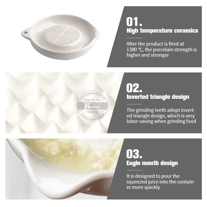 Ceramic Manual Garlic Grinder 5