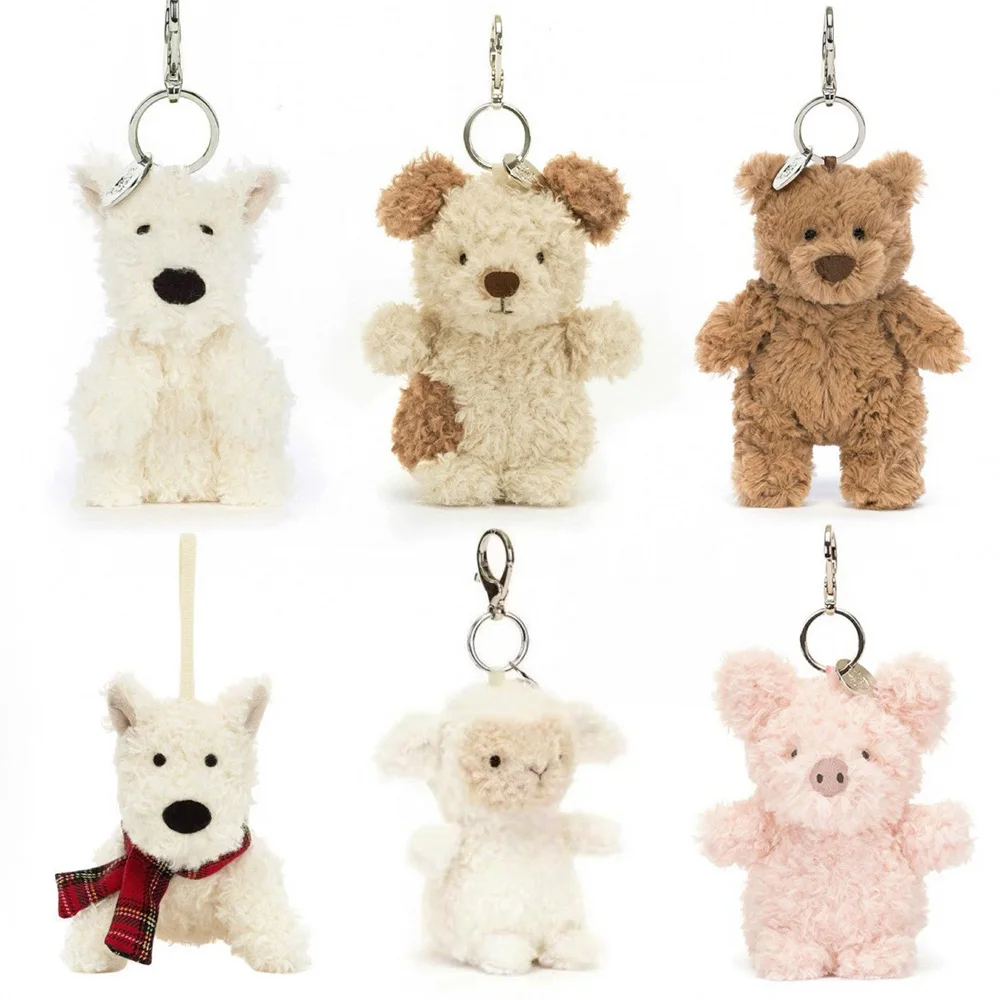 Porte-clés tendance en peluche créatif, pendentif de sac, décoration, cadeau, nouveau produit populaire 2026