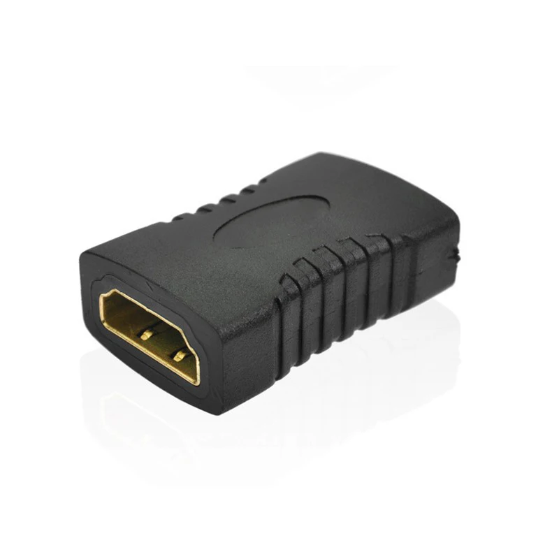 1/2/5Pcs HDMI-compatible Female to HDMI-compatible Female Connector Extender Cable Cord Extension Adapter Converter 1080P hdmi extender