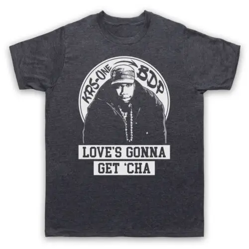 

BOOGIE DOWN, необычная футболка для мужчин и женщин KRS ONE LOVE'S Going GET CHA