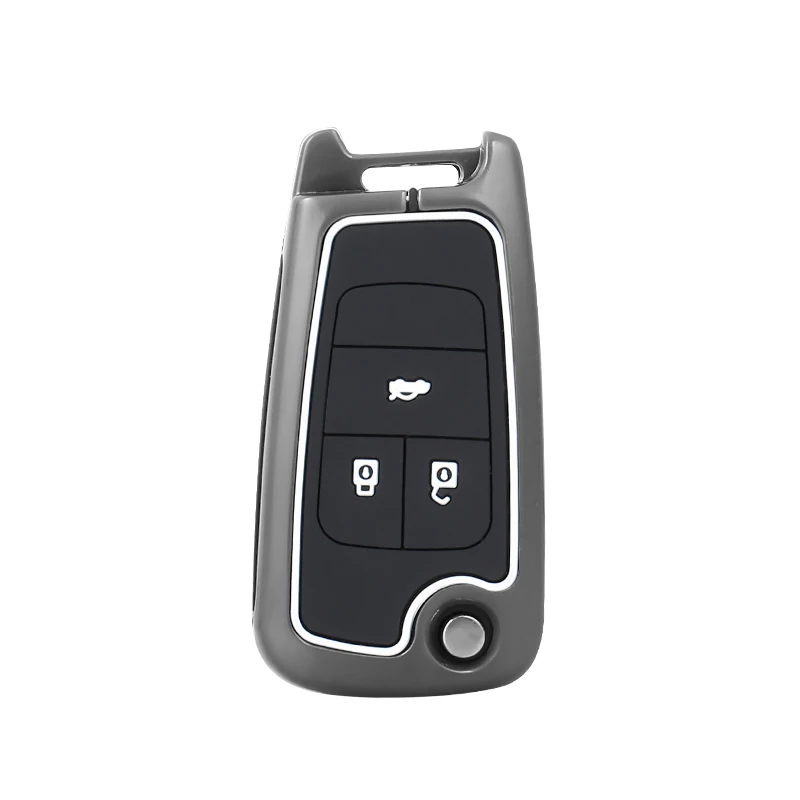 Custodia per chiave pieghevole per auto di moda per Chevrolet Cruze Aveo Trax Sail Malibu Captiva Opel Vauxhall Astra J Corsa Insignia Mokka - S471d3cc45948403690a3673f8c8bd879r