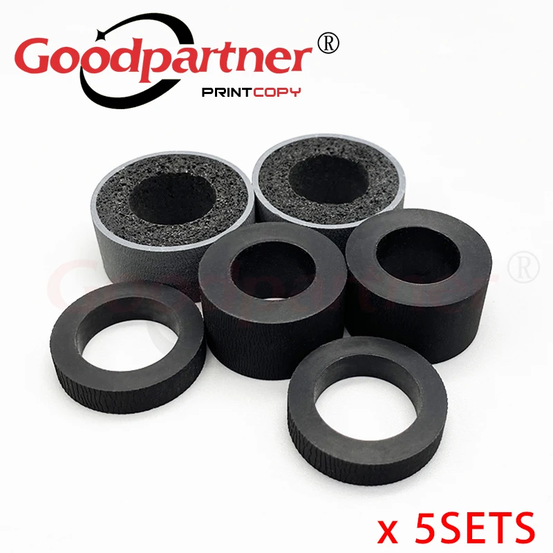 

5X KV-SS033 KVSS033 Exchange Roller Tire Kit for Panasonic KV-S4065CL KV-S4065CW KV-S4085CL KV-S4085CW Scanner