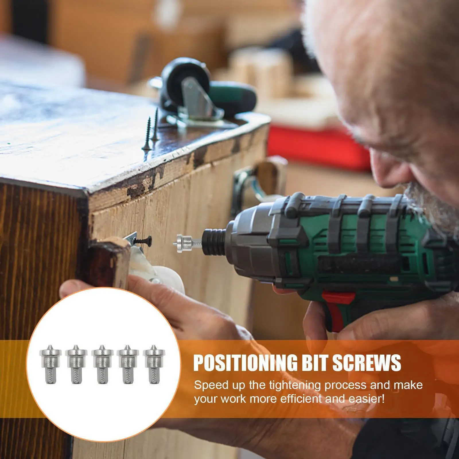 2550mmPH2DrywallScrewSetterBitTipDimplerDrillingTipHexShank