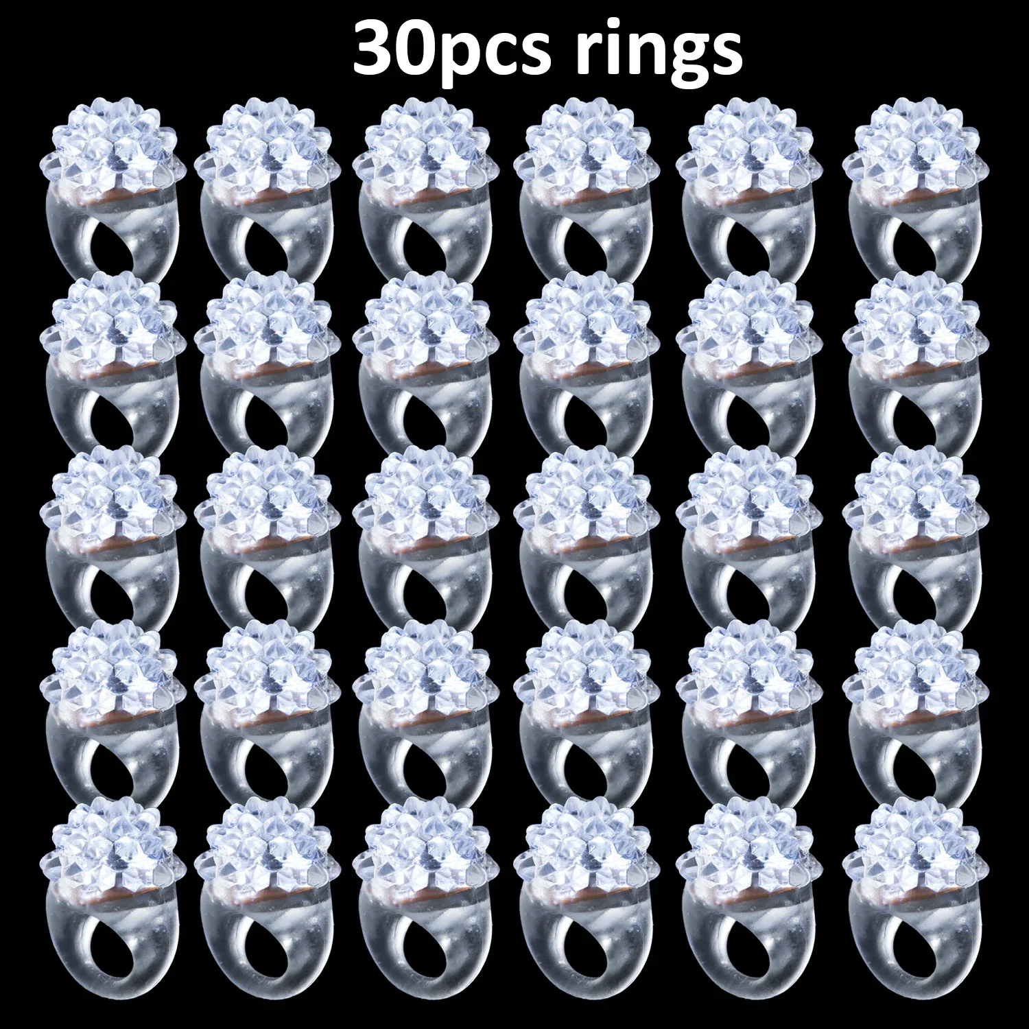 Illuminating Wedding Party Favors: LED Glasses, Glow Bracelets & Flashing Rings