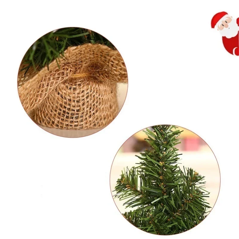 20cm/30cm Mini Green Christmas Tree DIY Decorative Tree Home Decoration Desktop Decoration Suitable Household Festival Decor