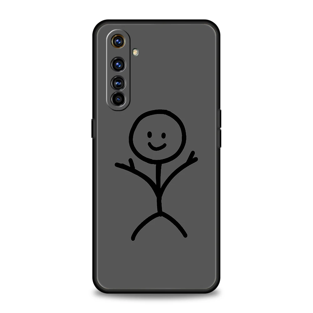 Matchman Cartoon Shockproof Silicone Phone Case