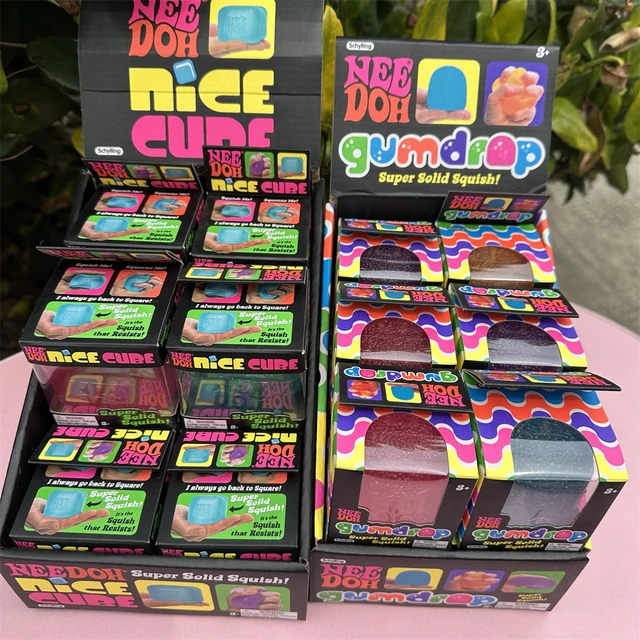 Nouveauté 2026 : Schylling Needoh Nice Cube, Jouets sensoriels anti-stress, Blocs de relaxation, Puzzle anti-stress, Soulagement de la pression, Souvenir pour enfants 1