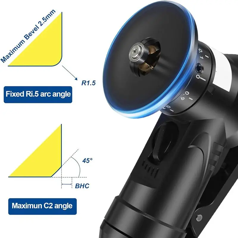 A53Q-2X 공압식 챔퍼링 도구, 45도 금속 디버링 트리밍 챔퍼링 기계