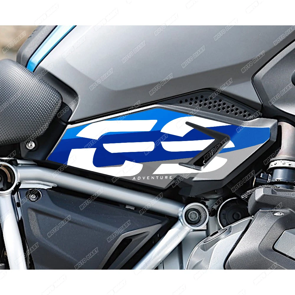 R1200 GS R1250 GS Motorcycle Sticker Side Fairing Triple Black Decals Waterproof For BMW R1200GS R1250GS Triple Black 2017-2023