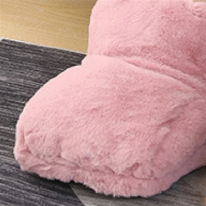 USB Charging Power Saving Electric Heater Foot Warmer Fleece Warm Foot Cover For Home Bedroom Sleeping