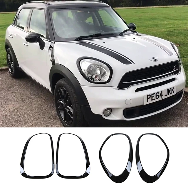 Auto Scheinwerfer Rahmen Abdeckung Für Mini Cooper Eine JCW R60 Countryman  Hinten Lampen Rahmen Ring Fall Aufkleber Auto-styling zubehör - AliExpress