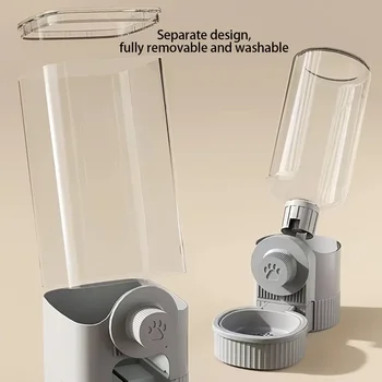 ⁦Hanging Gravity Pet Feeder & Water Dispenser⁩ - الصورة ⁦6⁩