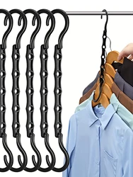 Compact Multifunctional Clothes Storage Hangers with Rotary Design (Ferrous 1PC)