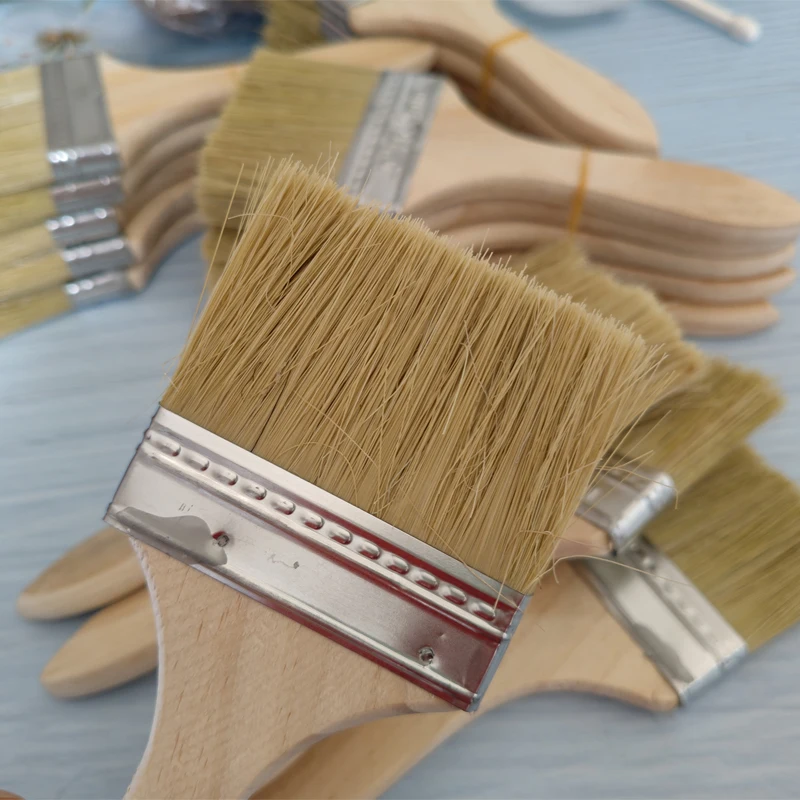 Wall Painting Brush Paint and Varnish Brush 20Pcs 70mm Chip Perfect for Wall and Wood Painting, Stains Glues, wall painting brush, paint roller brush, trimming paint brush