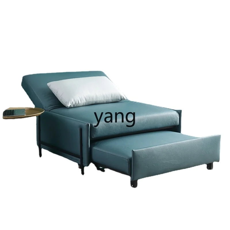 

L'm'm Single Sofa Bed Living Room Small Apartment Dual-Use Folding Pull-out Faux Leather