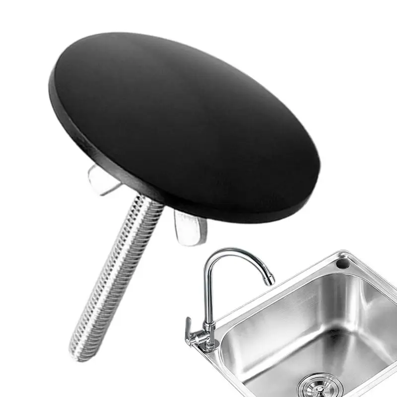

Sink Hole Round Overflow Cover Ring Wash Basin Hollow Overflow Ring Sink Hole Kitchen Faucet Holes Lid Sink Stopper Metal Plug