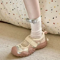 High Quality Thick Bottom Ugly Cute Mesh Hollowed Out Fashion All Comfortable Non-slip Breathable Sports Women's Single Shoes 2
