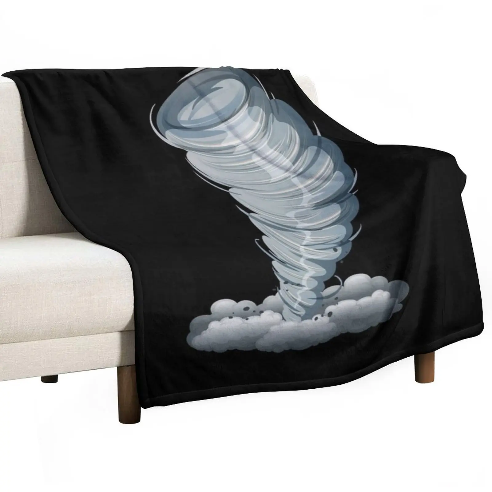 

Tornado Storm Weather Gift Throw Blanket Sofa Blankets Furry Blanket Decorative Bed Blankets Blanket For Sofa