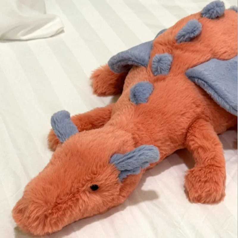 Jelly Cat 50/88cm Sky Dragon Persimmon Dragon Plush Doll Lovely Soothing Cat And Dog Interactive Toy Pet Birthday Gift 5