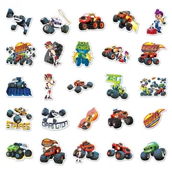 50PCS Blaze Cartoon Sticker Pack - Fun DIY Decals (50PCS)