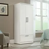 Sauder HomePlus Bedroom Armoire Wardrobe Closet Clothes Storage with Hanging Rail, Pantry Storage Cabinet with Storage Drawer 2
