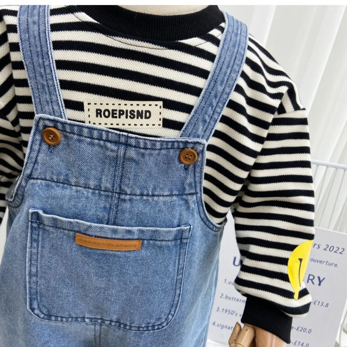 2025 Summer New Children Denim Overalls Loose Girls Jeans Kids Boys Casual Pocket Overalls Baby Bib Pants Infant Clothes