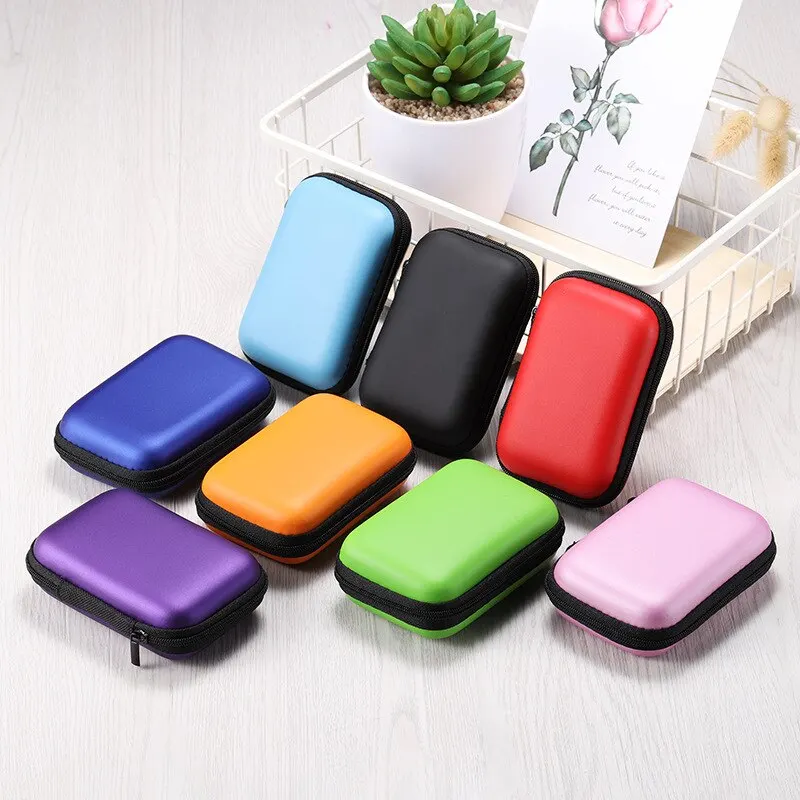 EVA Earphone Storage Bag Data Cable Packaging Box Multifunctional Pressure Resistant Bluetooth