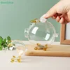 Mini Pig Money Jar Golden Beans Storage Box Transparent Piggy Bank Gold Glass Pig Ornaments Portable Coin Bank Saving Box Gift 5