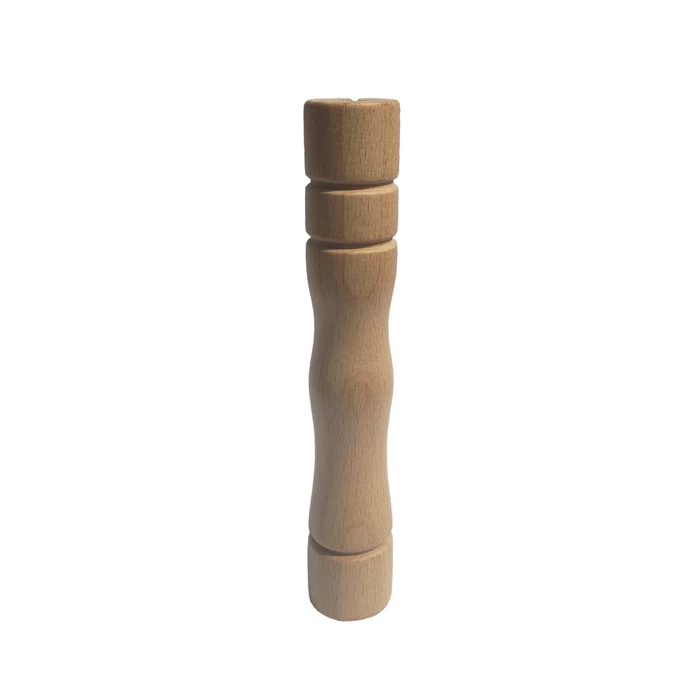 Heater Coil Handle Beech Wood 20mm Outer 120mm Length 8 9mm Bore
