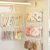Multi-clip Sock Drying Rack Multi-functional Removable Space-saving Socks Underwear Baby Saliva Towel Household Storage Rack 3