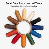 WUTA Leather Waxed Thread Round Polyester Sewing Thread – Hand Stitching Cord for Leather Craft, DIY Bracelets & Repair Work - Image 3