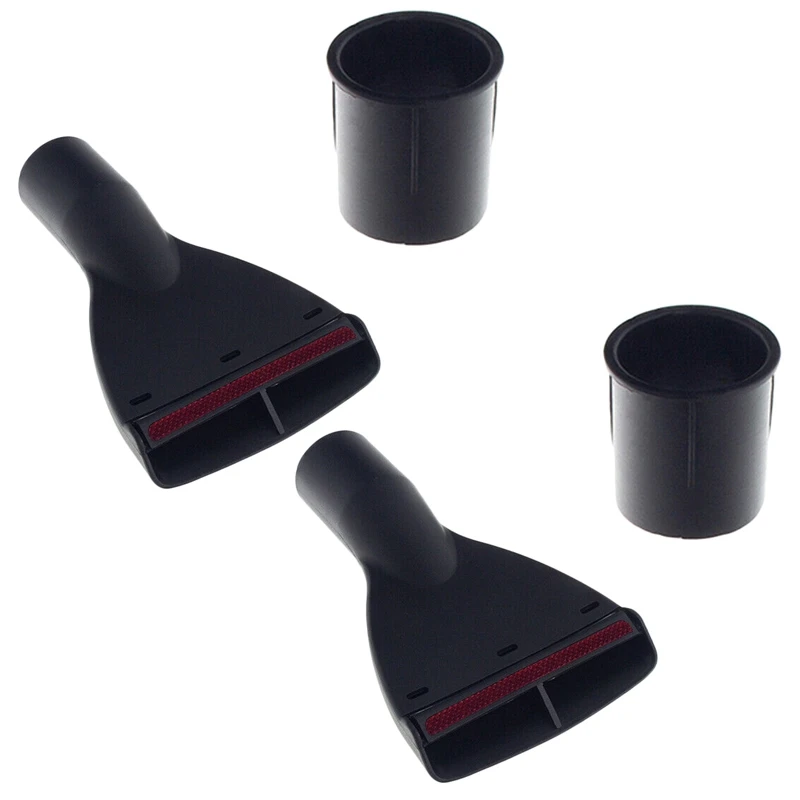 

2X Universal Suction Tips Nozzle Vacuum Cleaner 32/35Mm Carpet Floor Nozzle Brush Adapter Swivel Head