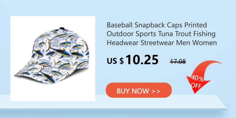 SOSHIRL Gone Fishing Baseball Cap Love Brown Forelle Bedruckte Snapback-Hüte Männer Frauen Erwachsene Kopfbedeckung Outdoor Casual Sonnenblende – Detail 3
