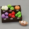 1/12 Miniature Furniture Simulation Fruit Snack Rack Model Dollhouse Micro Food Selling Shelve Shooting Prop Kitchen Toy Gift 2