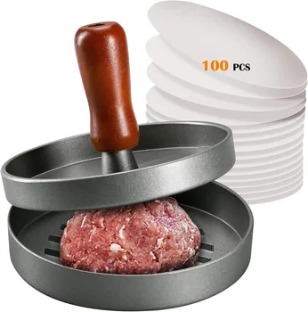 Stainless Steel Burger Press 1
