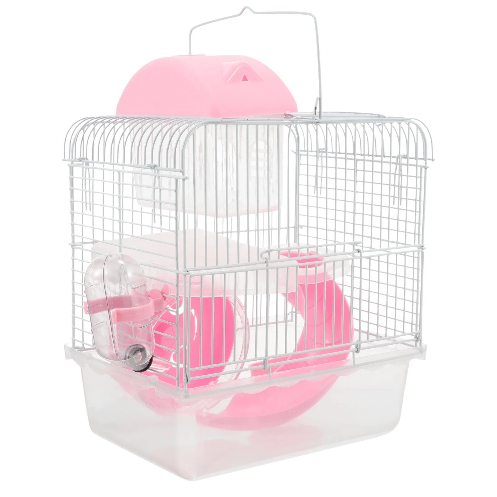 

Hamster Wire Castle Hamster Large Cage Hamster Rat Double-deck Cage Small Pet Wire Cage