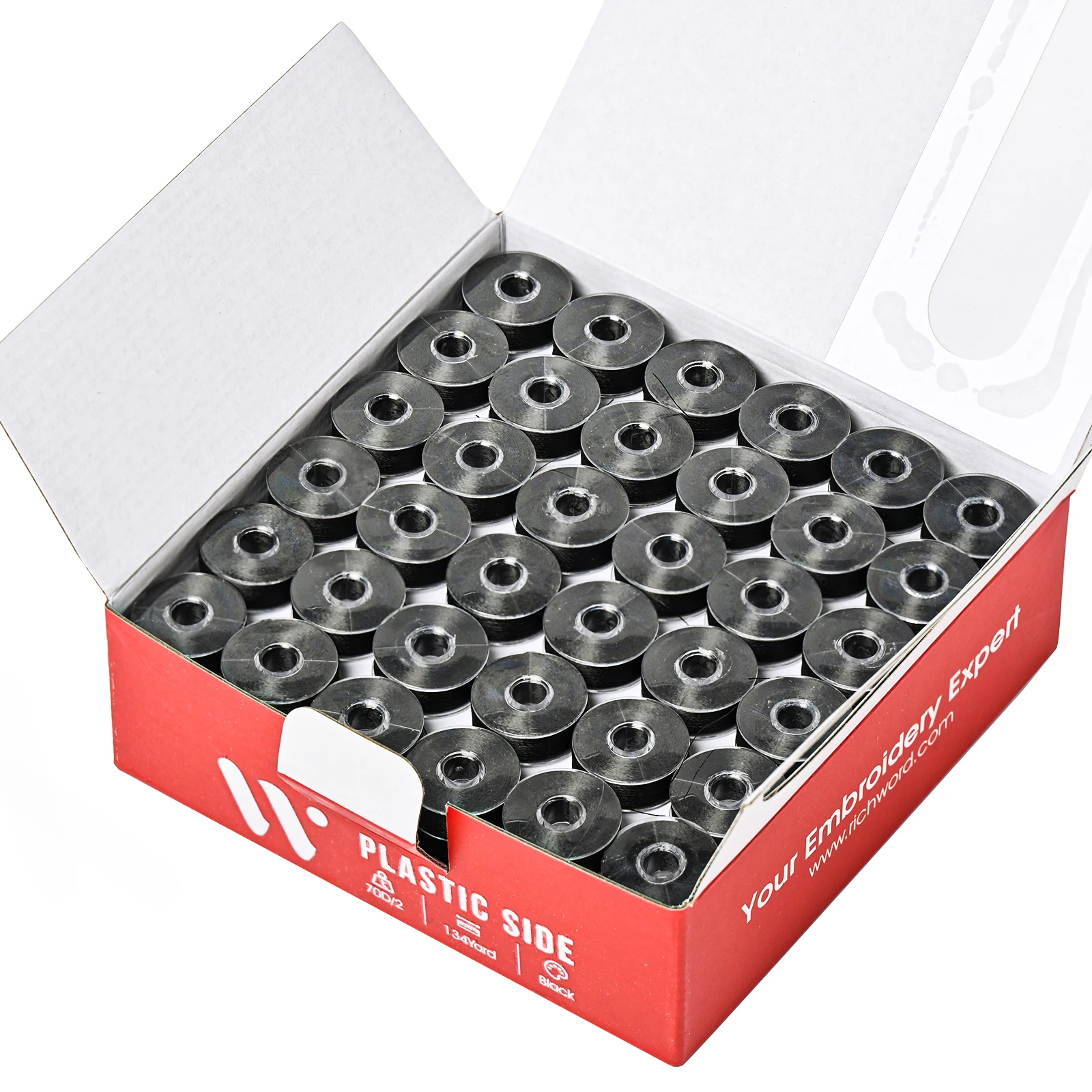 Black Plastic Sided