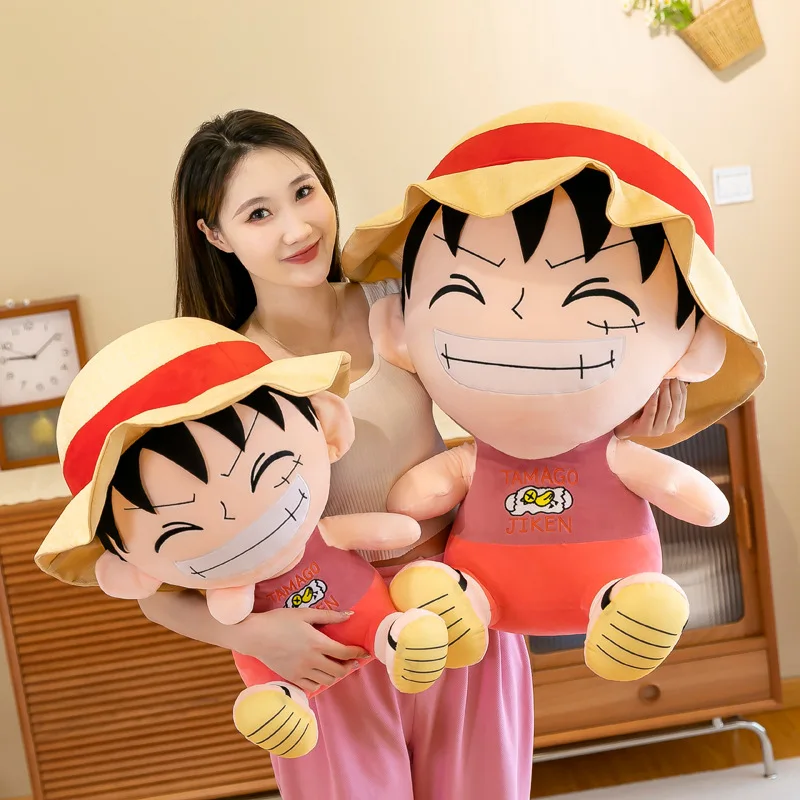 

Kawaii One Piece Plush Toys Stuffed Chopper Cartoon Lovely Toy Luffy Chopper Sabo Plush Dolls Cute Peluche Gift For Boy Kid