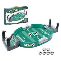 Compact Tabletop Soccer Game for Kids - Fun and Sturdy Indoor Activity Set (Green)