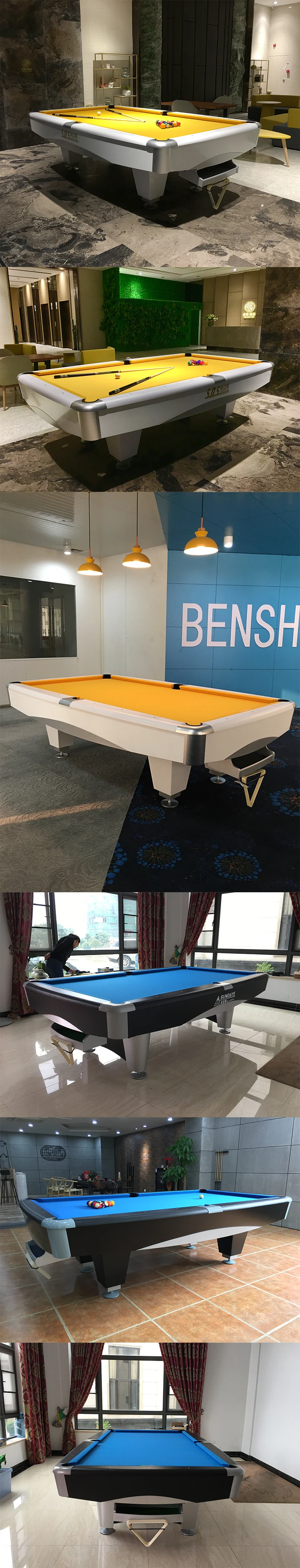 Professional Billiard Pool Table Snooker & Billiard
