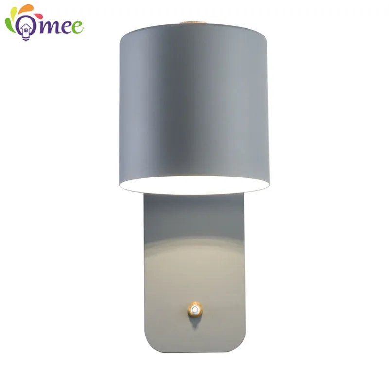 Indoor Wall Light 330 Degrees Adjustable Bedside Switch LED Wall Lamp Aisle Wall Sconce Living Room Hotel Room Bedroom Lights