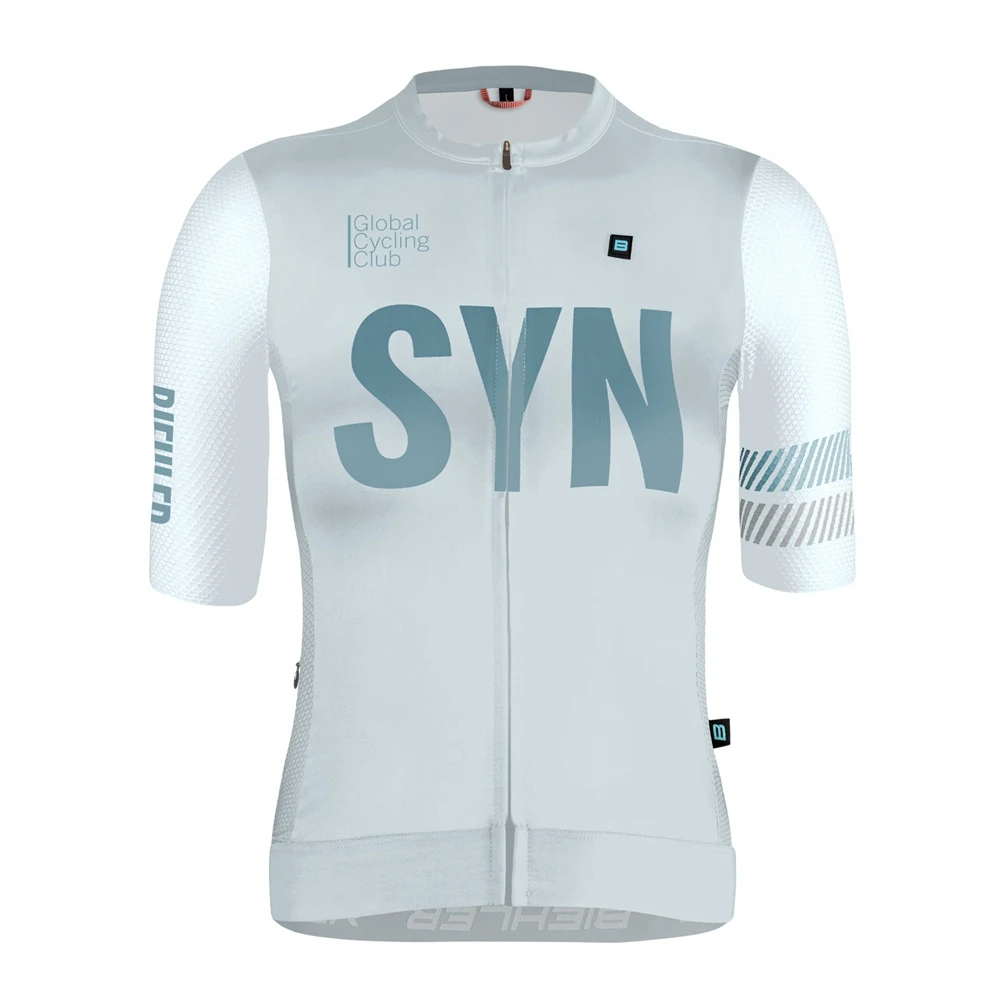 WOMEN PRO JERSEY SMOKY WHITE Cycling Shirts Close fitting Quick-drying Bicycle Tops Wear