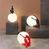 Italian Table Lamp Balloon-Lamp Creative Humanoid Lamps Living Room Bedroom Bedside Lamp Dining Room Decors Artistic Light 1