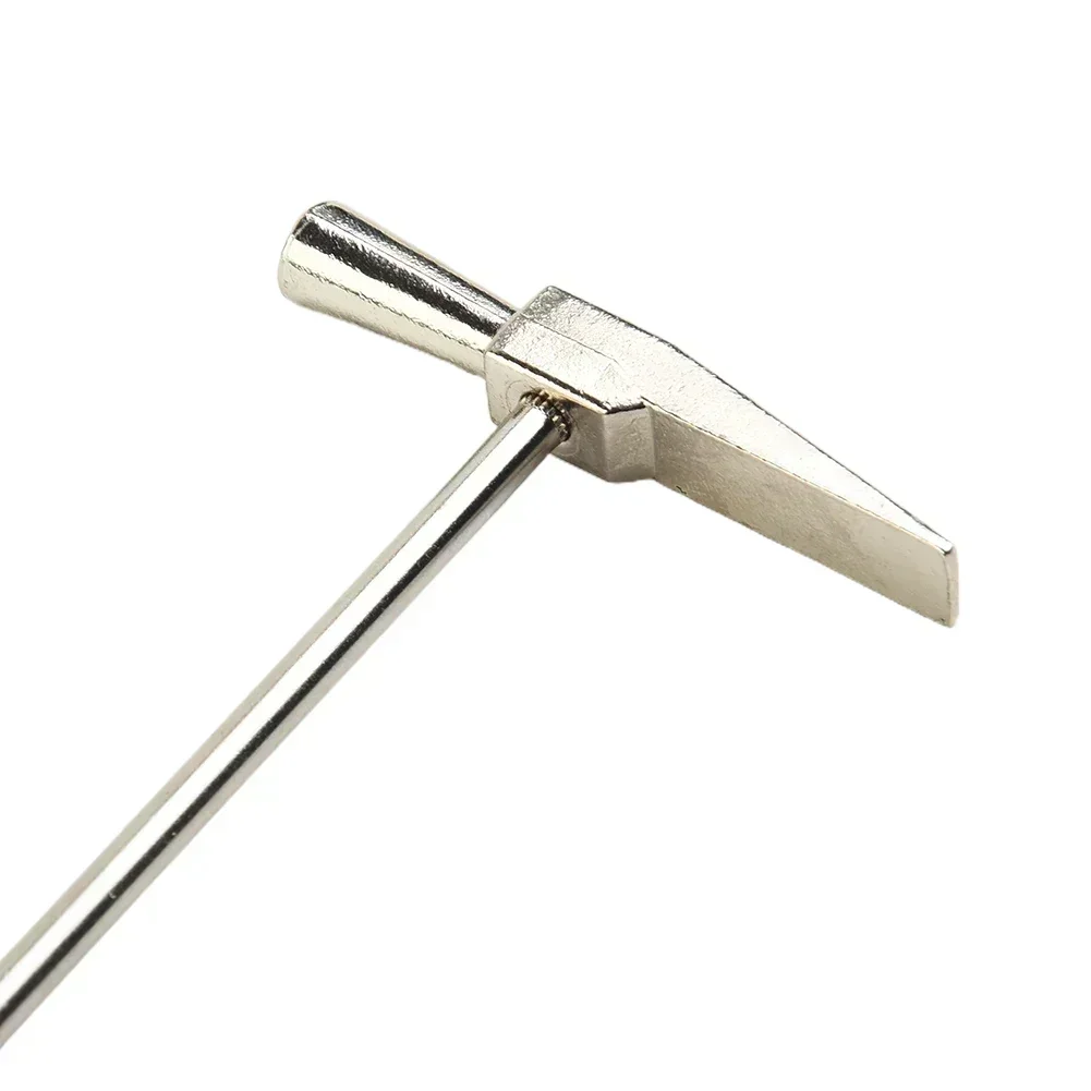 Kalimba Parts Tuning Hammer Stainless Steel 165x63mm 30g Adjust DIY Finger Tone piano tuning tool For Thumb Piano Lover Gadget Portable