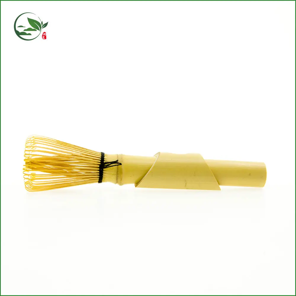 [GRANDNESS] Golden Bamboo Matcha Whisk Long Handle Chasen Matcha Green Tea Powder Whisk