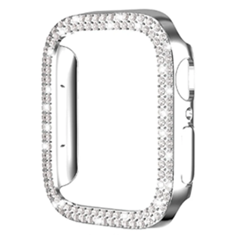 Compatible With Iwatch7 41/45 Mm Smart Watch Frame Wear Resistant Protective Shell Ultra-Thin Cover Screen Protector K5Db