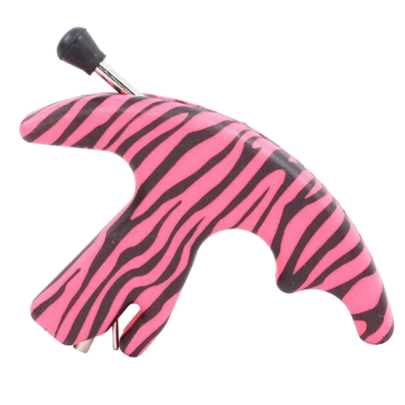 3 Finger Grip Thumb Caliper Trigger Archery Thumb Caliper Trigger Release Aids for Compound Bow
