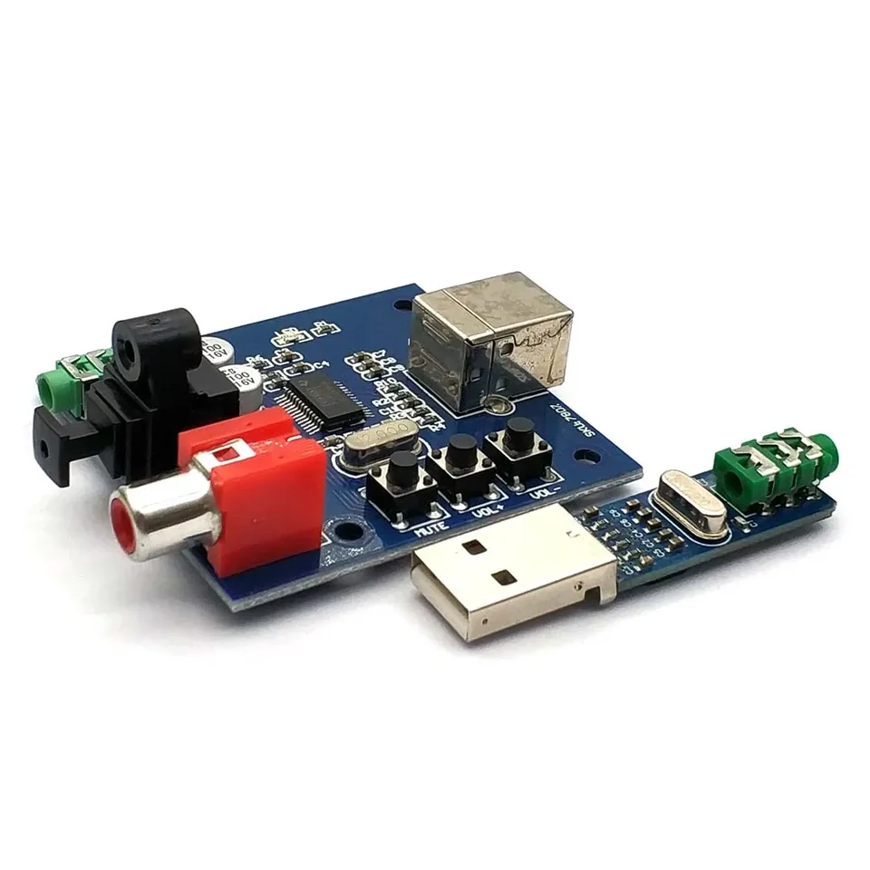 AZDelivery 3 X Mini Scheda Audio USB PCM2704 – DAC Decoder 5V Con EBook Per Raspberry Pi - 2