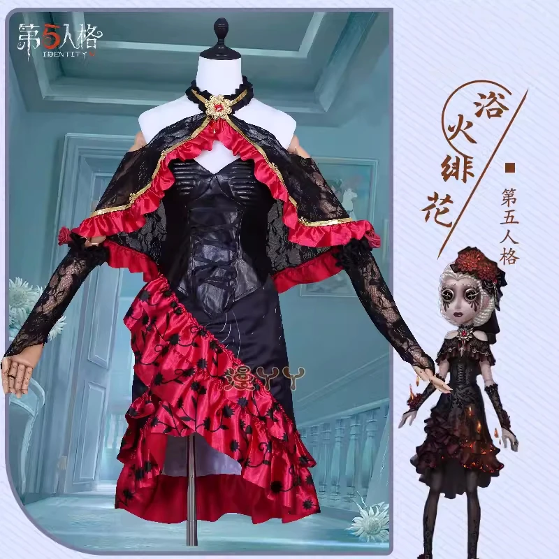 Fashion Game Identity V Emily Dyer Costume Cosplay Donna Ragazze Doctor Lovely Dress Gioco Di Ruolo Abbigliamento Carnival Party Suit Stock